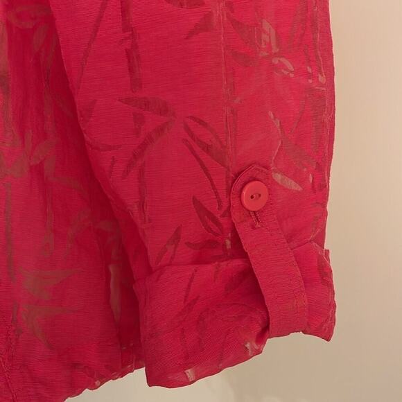 *Like New* Ruby Rd Pink Bolero-Type Jacket, 3/4 Length Sleeve | Size 14 - Picture 4 of 9